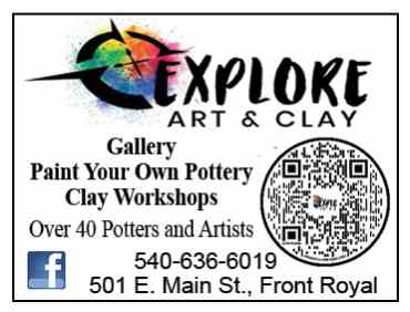 Explore Art & Clay, Front Royal